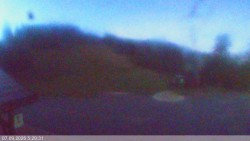 Lower part of the ski slope