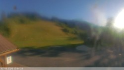 Unterer Teil der Skipiste