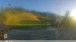 Unterer Teil der Skipiste
