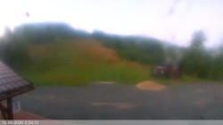Lower part of the ski slope