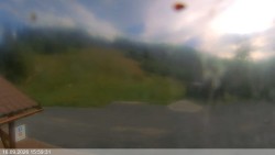 Unterer Teil der Skipiste