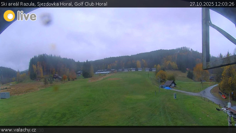 Ski areál Razula - Sjezdovka Horal, Golf Club Horal - 27.10.2025 v 12:03 Ski areál Razula - Sjezdovka Horal, Golf Club Horal - 27.10.2025 v 12:03