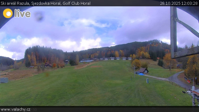 Ski areál Razula - Sjezdovka Horal, Golf Club Horal - 28.10.2025 v 12:03 Ski areál Razula - Sjezdovka Horal, Golf Club Horal - 28.10.2025 v 12:03