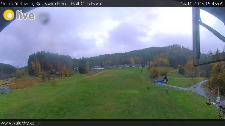 Ski areál Razula - Sjezdovka Horal, Golf Club Horal - 28.10.2025 v 15:45 Ski areál Razula - Sjezdovka Horal, Golf Club Horal - 28.10.2025 v 15:45