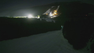 Červenohorské sedlo - Panorama sjezdovka "Červená" - 26.2.2026 v 19:00 Červenohorské sedlo - Panorama sjezdovka "Červená" - 26.2.2026 v 19:00