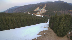 Červenohorské sedlo - Panorama sjezdovka "Červená" - 24.3.2026 v 06:00 Červenohorské sedlo - Panorama sjezdovka "Červená" - 24.3.2026 v 06:00