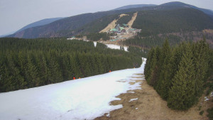 Červenohorské sedlo - Panorama sjezdovka "Červená" - 24.3.2026 v 08:30 Červenohorské sedlo - Panorama sjezdovka "Červená" - 24.3.2026 v 08:30