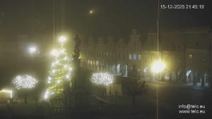 Město Telč - Náměstí Zachariáše z Hradce - 15.12.2025 v 21:45 Město Telč - Náměstí Zachariáše z Hradce - 15.12.2025 v 21:45