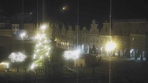 Město Telč - Náměstí Zachariáše z Hradce - 18.12.2025 v 06:15 Město Telč - Náměstí Zachariáše z Hradce - 18.12.2025 v 06:15
