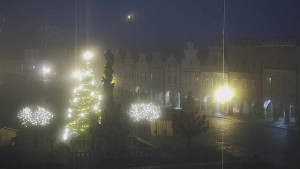 Město Telč - Náměstí Zachariáše z Hradce - 22.12.2025 v 07:15 Město Telč - Náměstí Zachariáše z Hradce - 22.12.2025 v 07:15