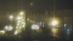 Město Telč - Náměstí Zachariáše z Hradce - 22.12.2025 v 21:45 Město Telč - Náměstí Zachariáše z Hradce - 22.12.2025 v 21:45