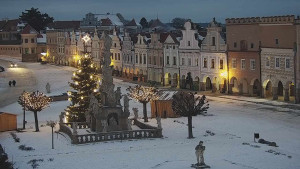 Město Telč - Náměstí Zachariáše z Hradce - 7.1.2026 v 16:45 Město Telč - Náměstí Zachariáše z Hradce - 7.1.2026 v 16:45