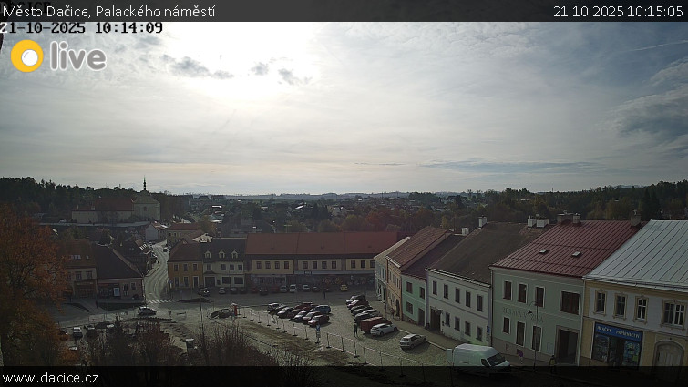 Město Dačice - Palackého náměstí - 21.10.2025 v 10:15 Město Dačice - Palackého náměstí - 21.10.2025 v 10:15