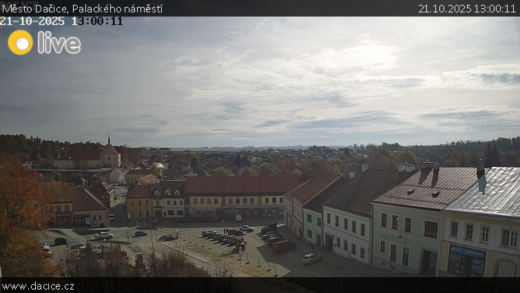 Město Dačice - Palackého náměstí - 21.10.2025 v 13:00 Město Dačice - Palackého náměstí - 21.10.2025 v 13:00