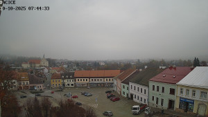 Město Dačice - Palackého náměstí - 30.10.2025 v 07:45 Město Dačice - Palackého náměstí - 30.10.2025 v 07:45