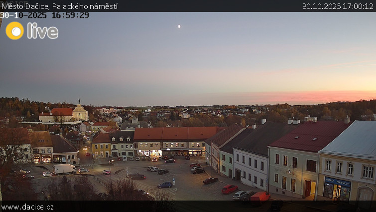 Město Dačice - Palackého náměstí - 30.10.2025 v 17:00 Město Dačice - Palackého náměstí - 30.10.2025 v 17:00