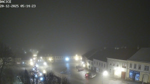 Město Dačice - Palackého náměstí - 20.12.2025 v 05:15 Město Dačice - Palackého náměstí - 20.12.2025 v 05:15