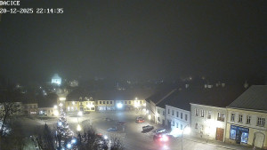 Město Dačice - Palackého náměstí - 20.12.2025 v 22:15 Město Dačice - Palackého náměstí - 20.12.2025 v 22:15