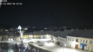 Město Dačice - Palackého náměstí - 31.12.2025 v 06:15 Město Dačice - Palackého náměstí - 31.12.2025 v 06:15