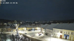 Město Dačice - Palackého náměstí - 31.12.2025 v 21:45 Město Dačice - Palackého náměstí - 31.12.2025 v 21:45