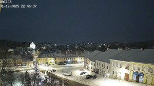 Město Dačice - Palackého náměstí - 31.12.2025 v 22:45 Město Dačice - Palackého náměstí - 31.12.2025 v 22:45