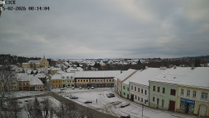 Město Dačice - Palackého náměstí - 15.2.2026 v 08:15 Město Dačice - Palackého náměstí - 15.2.2026 v 08:15