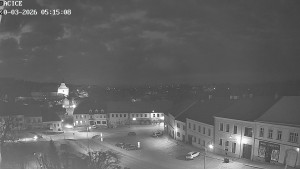 Město Dačice - Palackého náměstí - 20.3.2026 v 05:15 Město Dačice - Palackého náměstí - 20.3.2026 v 05:15