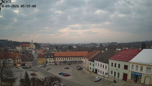 Město Dačice - Palackého náměstí - 20.3.2026 v 06:00 Město Dačice - Palackého náměstí - 20.3.2026 v 06:00