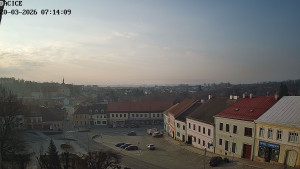 Město Dačice - Palackého náměstí - 20.3.2026 v 07:15 Město Dačice - Palackého náměstí - 20.3.2026 v 07:15