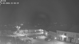 Město Dačice - Palackého náměstí - 20.3.2026 v 21:45 Město Dačice - Palackého náměstí - 20.3.2026 v 21:45
