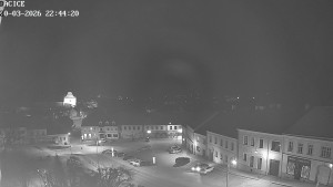 Město Dačice - Palackého náměstí - 20.3.2026 v 22:45 Město Dačice - Palackého náměstí - 20.3.2026 v 22:45