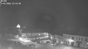 Město Dačice - Palackého náměstí - 20.3.2026 v 23:15 Město Dačice - Palackého náměstí - 20.3.2026 v 23:15