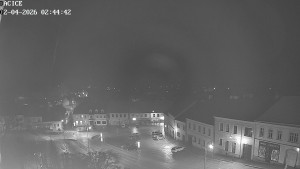 Město Dačice - Palackého náměstí - 2.4.2026 v 02:45 Město Dačice - Palackého náměstí - 2.4.2026 v 02:45