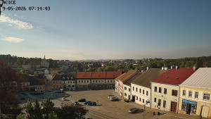 Město Dačice - Palackého náměstí - 19.5.2026 v 07:15 Město Dačice - Palackého náměstí - 19.5.2026 v 07:15