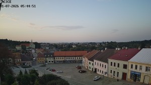 Město Dačice - Palackého náměstí - 31.7.2026 v 05:45 Město Dačice - Palackého náměstí - 31.7.2026 v 05:45