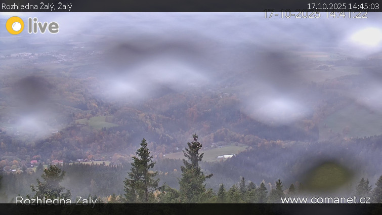 Rozhledna Žalý - Žalý - 17.10.2025 v 14:45 Rozhledna Žalý - Žalý - 17.10.2025 v 14:45
