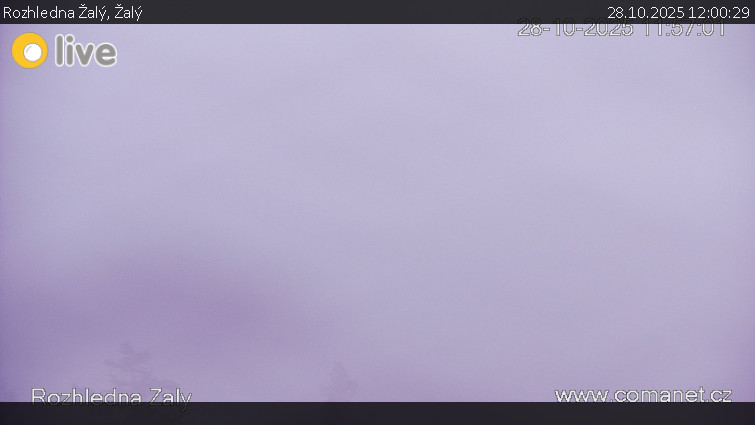 Rozhledna Žalý - Žalý - 28.10.2025 v 12:00 Rozhledna Žalý - Žalý - 28.10.2025 v 12:00