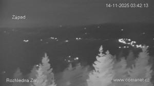 Rozhledna Žalý - Žalý - 14.11.2025 v 03:45 Rozhledna Žalý - Žalý - 14.11.2025 v 03:45