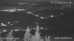 Rozhledna Žalý - Žalý - 27.12.2025 v 05:45 Rozhledna Žalý - Žalý - 27.12.2025 v 05:45