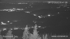 Rozhledna Žalý - Žalý - 28.12.2025 v 05:45 Rozhledna Žalý - Žalý - 28.12.2025 v 05:45