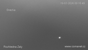 Rozhledna Žalý - Žalý - 19.3.2026 v 00:15 Rozhledna Žalý - Žalý - 19.3.2026 v 00:15