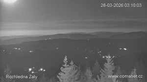 Rozhledna Žalý - Žalý - 28.3.2026 v 03:15 Rozhledna Žalý - Žalý - 28.3.2026 v 03:15