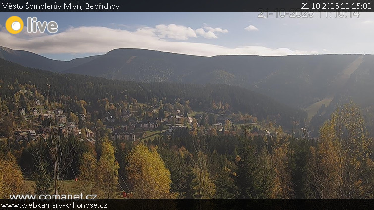 Město Špindlerův Mlýn - Bedřichov - 21.10.2025 v 12:15 Město Špindlerův Mlýn - Bedřichov - 21.10.2025 v 12:15