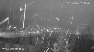 Město Špindlerův Mlýn - Bedřichov - 2.1.2026 v 07:15 Město Špindlerův Mlýn - Bedřichov - 2.1.2026 v 07:15