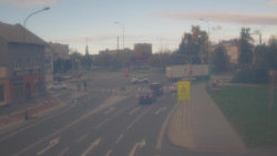Křižovatka ulic Komenského a Velké Novosady