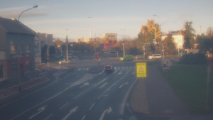 Město Přerov - Křižovatka ulic Komenského a Velké Novosady - 28.10.2025 v 07:32 Město Přerov - Křižovatka ulic Komenského a Velké Novosady - 28.10.2025 v 07:32