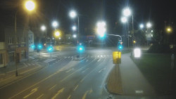 Křižovatka ulic Komenského a Velké Novosady