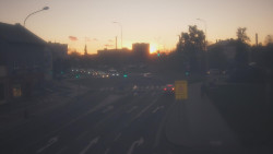 Křižovatka ulic Komenského a Velké Novosady