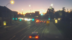 Křižovatka ulic Komenského a Velké Novosady