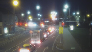 Město Přerov - Křižovatka ulic Komenského a Velké Novosady - 31.10.2025 v 05:45 Město Přerov - Křižovatka ulic Komenského a Velké Novosady - 31.10.2025 v 05:45